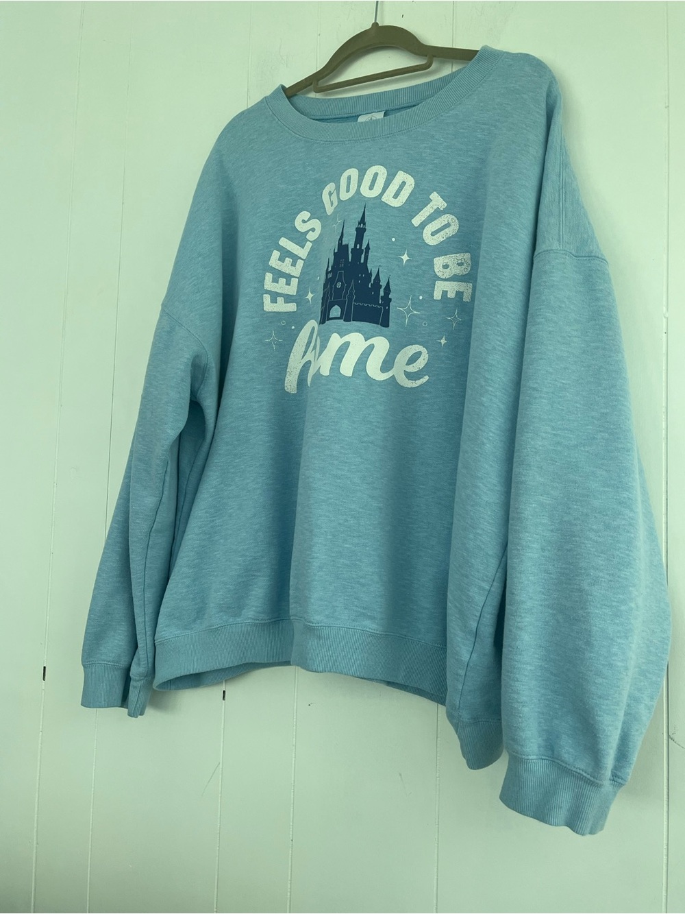 Disney Feels Good To Be Home Cinderella Castle Crewneck Sweatshirt Size 3X - Picture 8 of 13